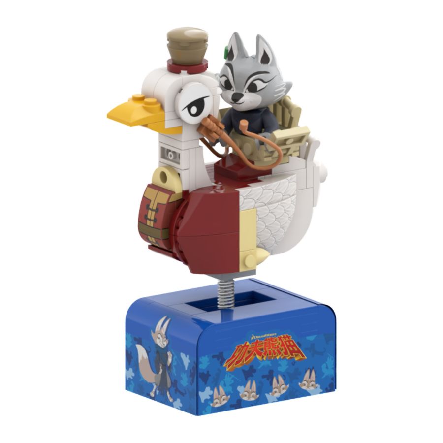 Kung Fu Panda - Zhen on SkateKart Buildable Figure (136pcs)