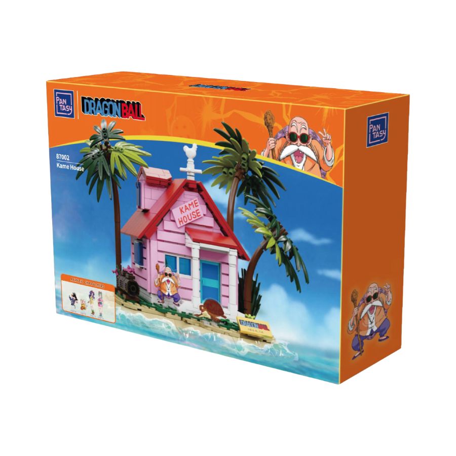 Dragon Ball - Kame House Construction Set with Acrylic Figures (660 Pieces)