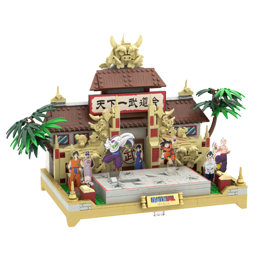 Dragon Ball Z -Tenkaichi Budokai Construction Set with Acrylic Figures (776 Pieces)