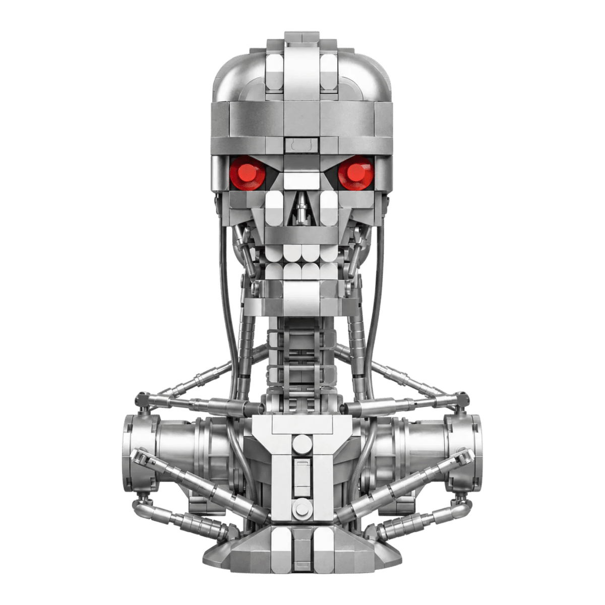 The Terminator - T-800 Bust Construction Brick Set (858 Pieces)