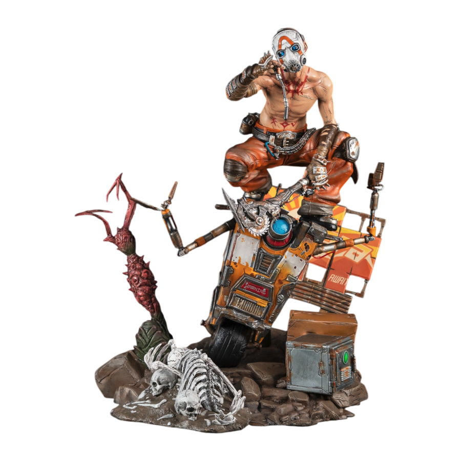 Borderlands 3 - Psycho & Claptrap 1:6 Diorama
