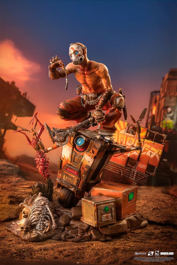 Borderlands 3 - Psycho & Claptrap 1:6 Diorama