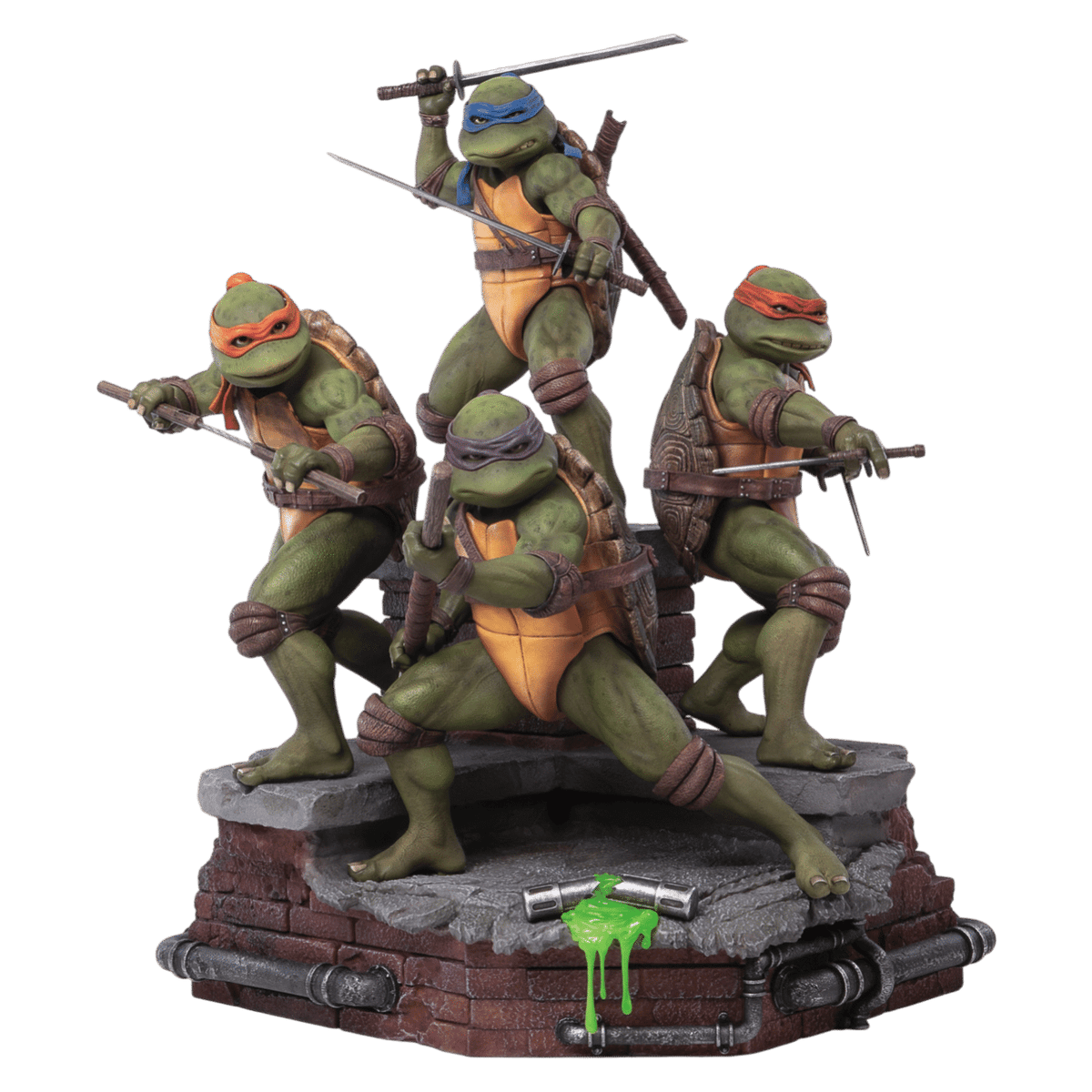 Teenage Mutant Ninja Turtles (1990) - Turtles 1:6 Scale Movie Diorama