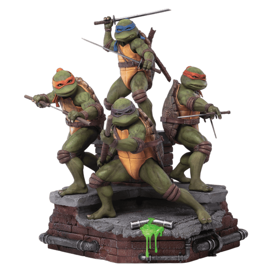 Teenage Mutant Ninja Turtles (1990) - Turtles 1:6 Scale Movie Diorama
