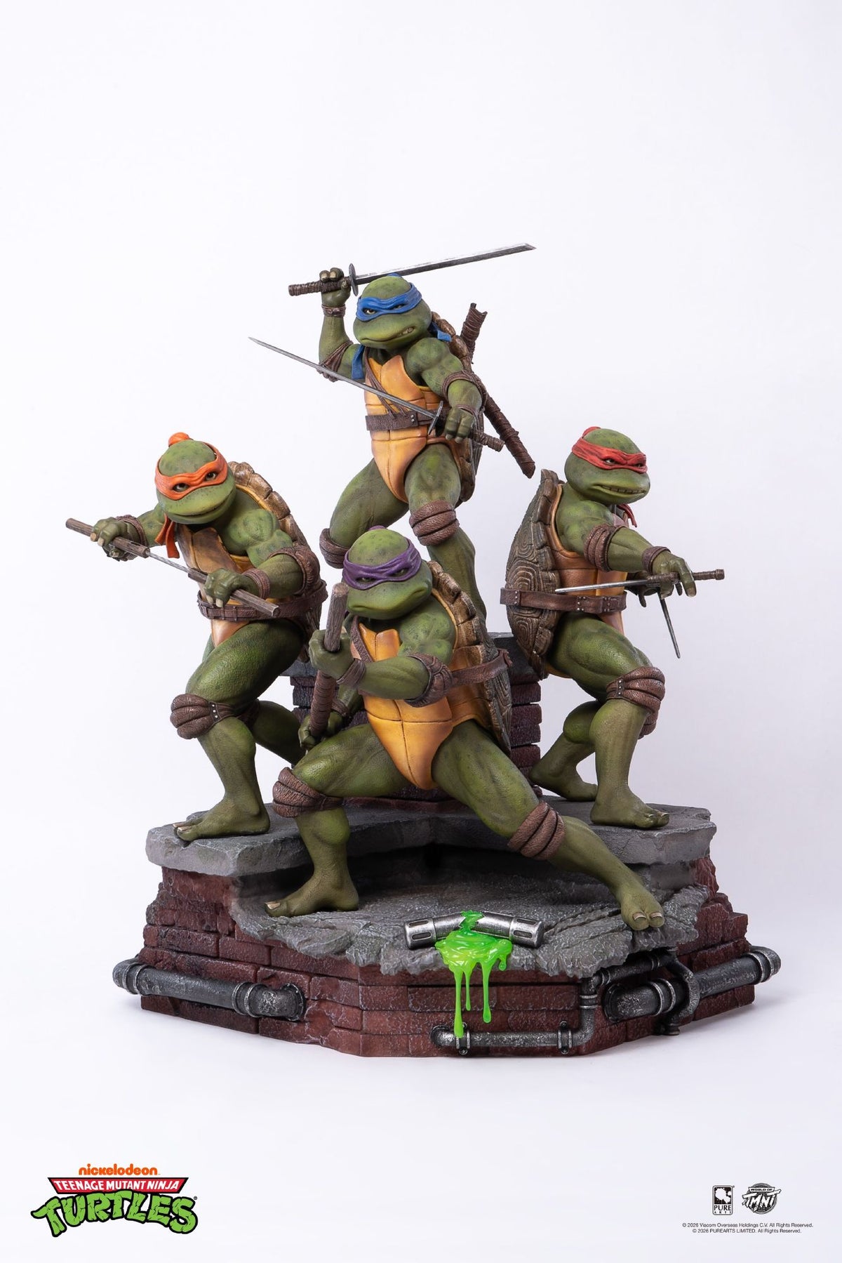Teenage Mutant Ninja Turtles (1990) - Turtles 1:6 Scale Movie Diorama