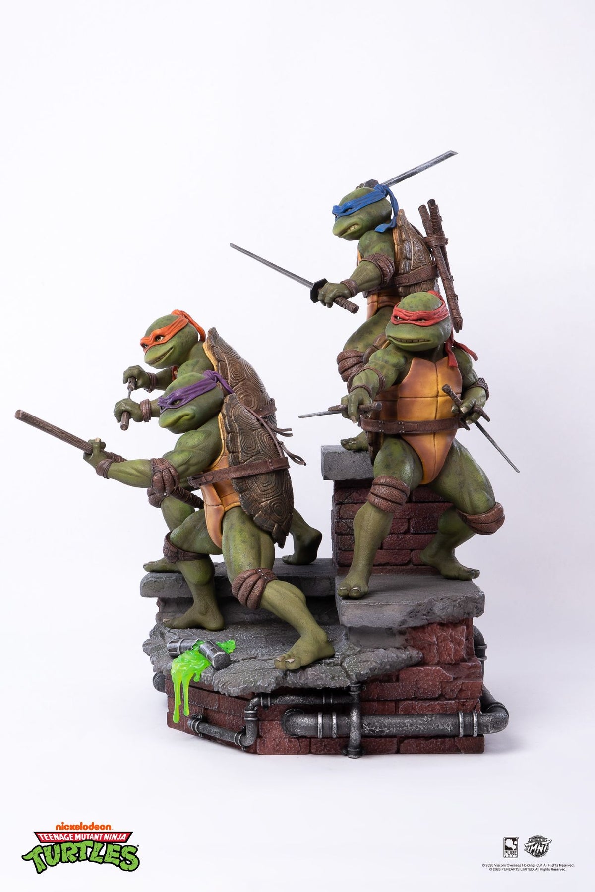 Teenage Mutant Ninja Turtles (1990) - Turtles 1:6 Scale Movie Diorama