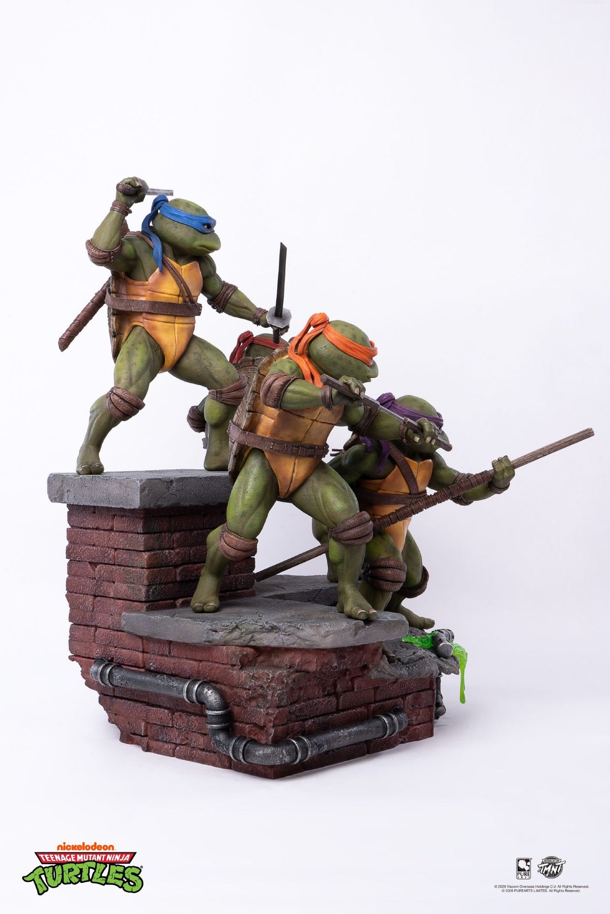 Teenage Mutant Ninja Turtles (1990) - Turtles 1:6 Scale Movie Diorama