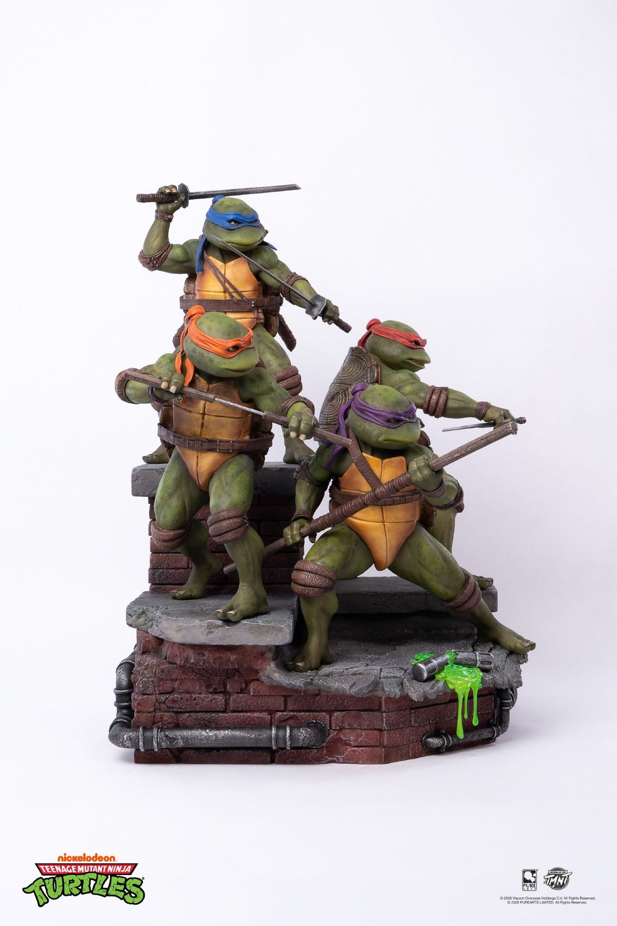 Teenage Mutant Ninja Turtles (1990) - Turtles 1:6 Scale Movie Diorama