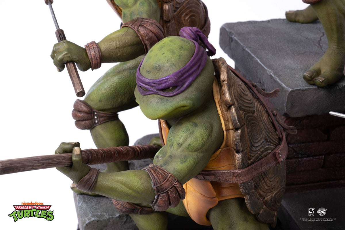 Teenage Mutant Ninja Turtles (1990) - Turtles 1:6 Scale Movie Diorama