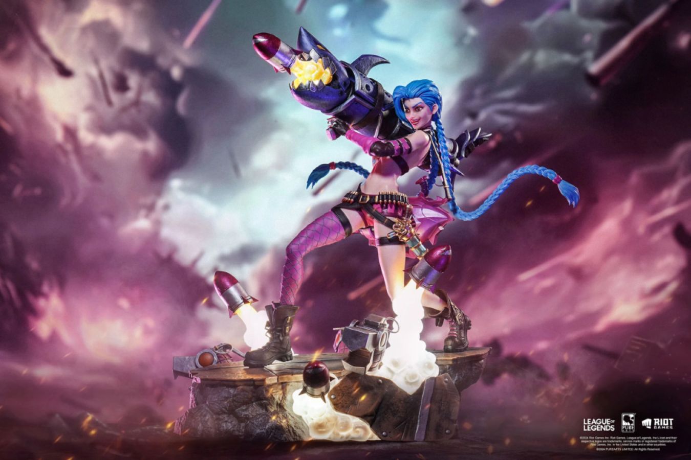 League of Legends - Jinx 1:6 Scale Statue