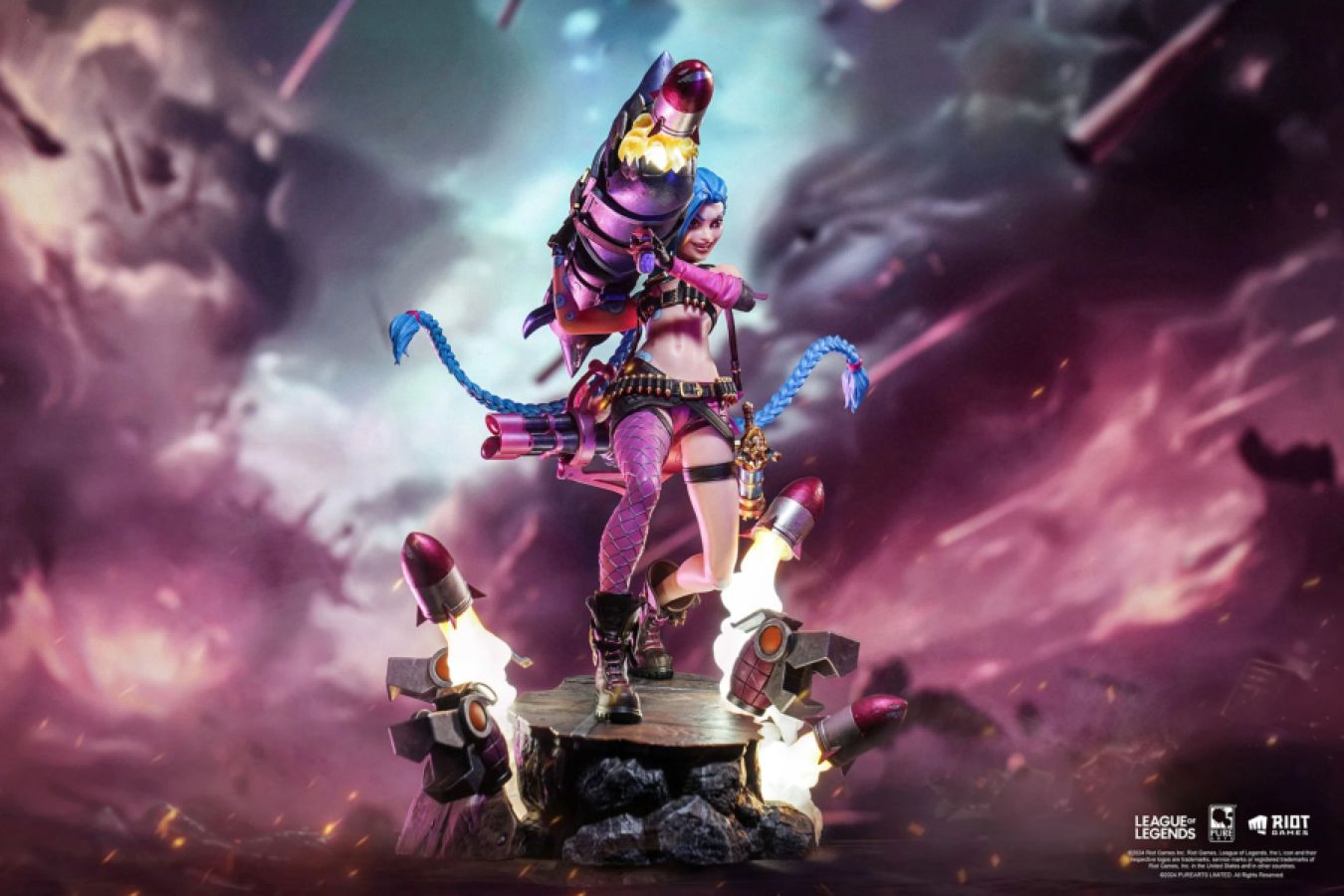 League of Legends - Jinx 1:6 Scale Statue