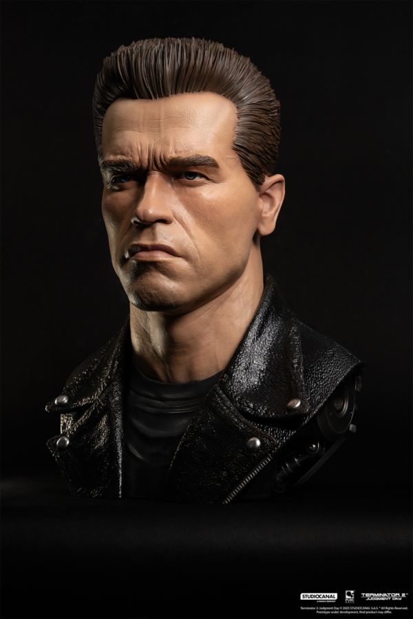 Terminator 2 : Judgement Day - T-800 Model 101 1:1 Scale Art Mask