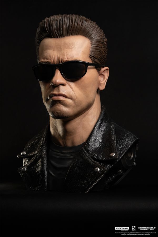 Terminator 2 : Judgement Day - T-800 Model 101 1:1 Scale Art Mask