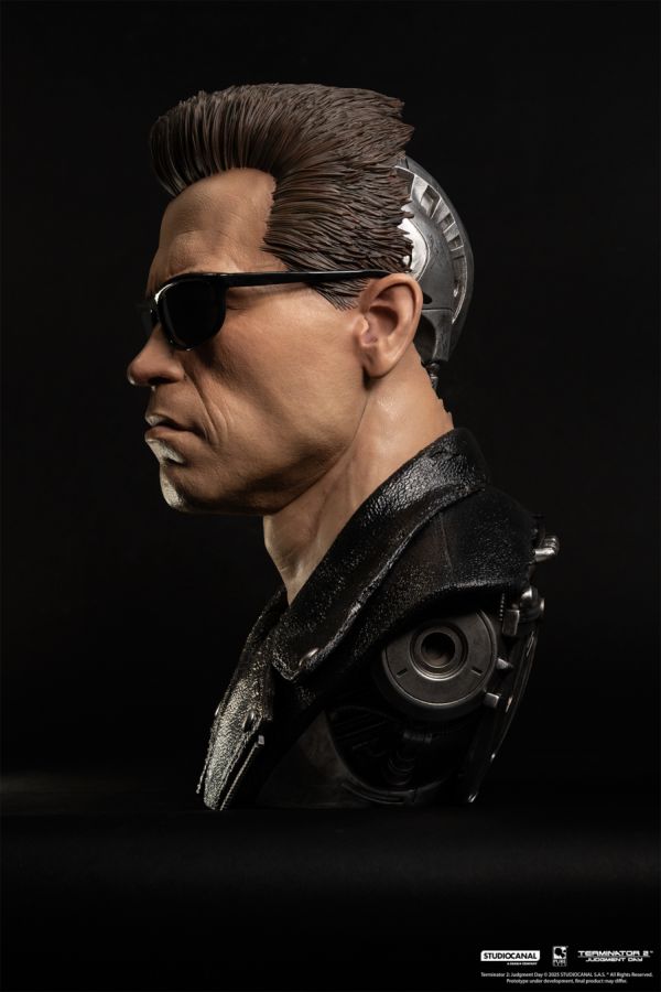 Terminator 2 : Judgement Day - T-800 Model 101 1:1 Scale Art Mask