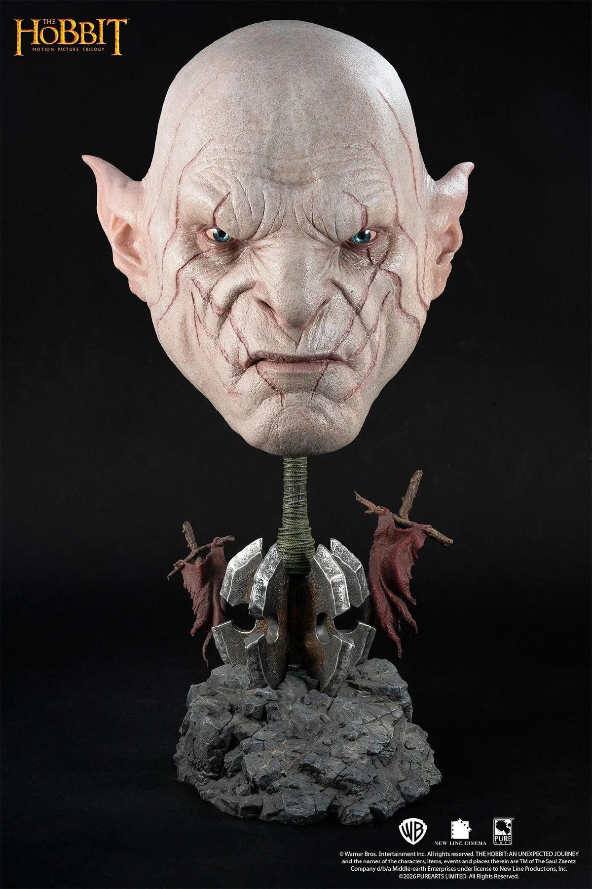 The Lord of the Rings - Azog 1:1 Scale Art Mask
