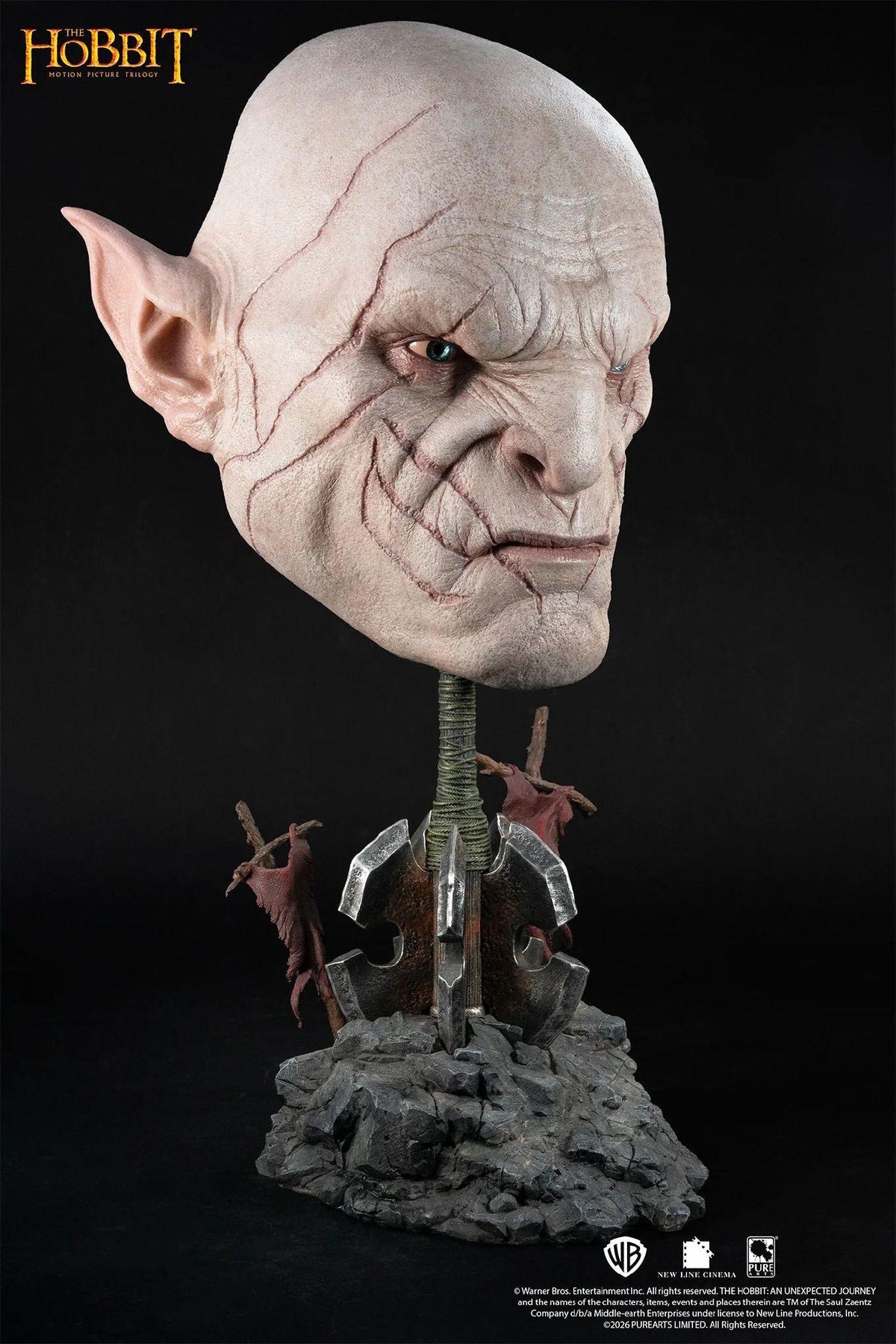 The Lord of the Rings - Azog 1:1 Scale Art Mask