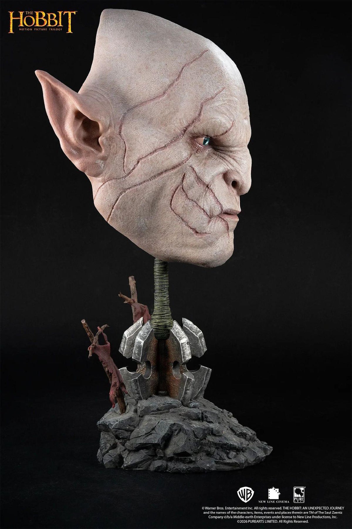 The Lord of the Rings - Azog 1:1 Scale Art Mask