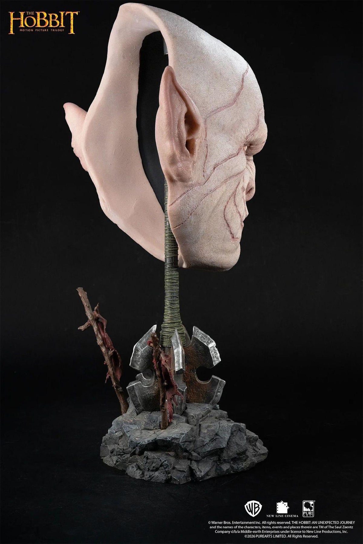 The Lord of the Rings - Azog 1:1 Scale Art Mask
