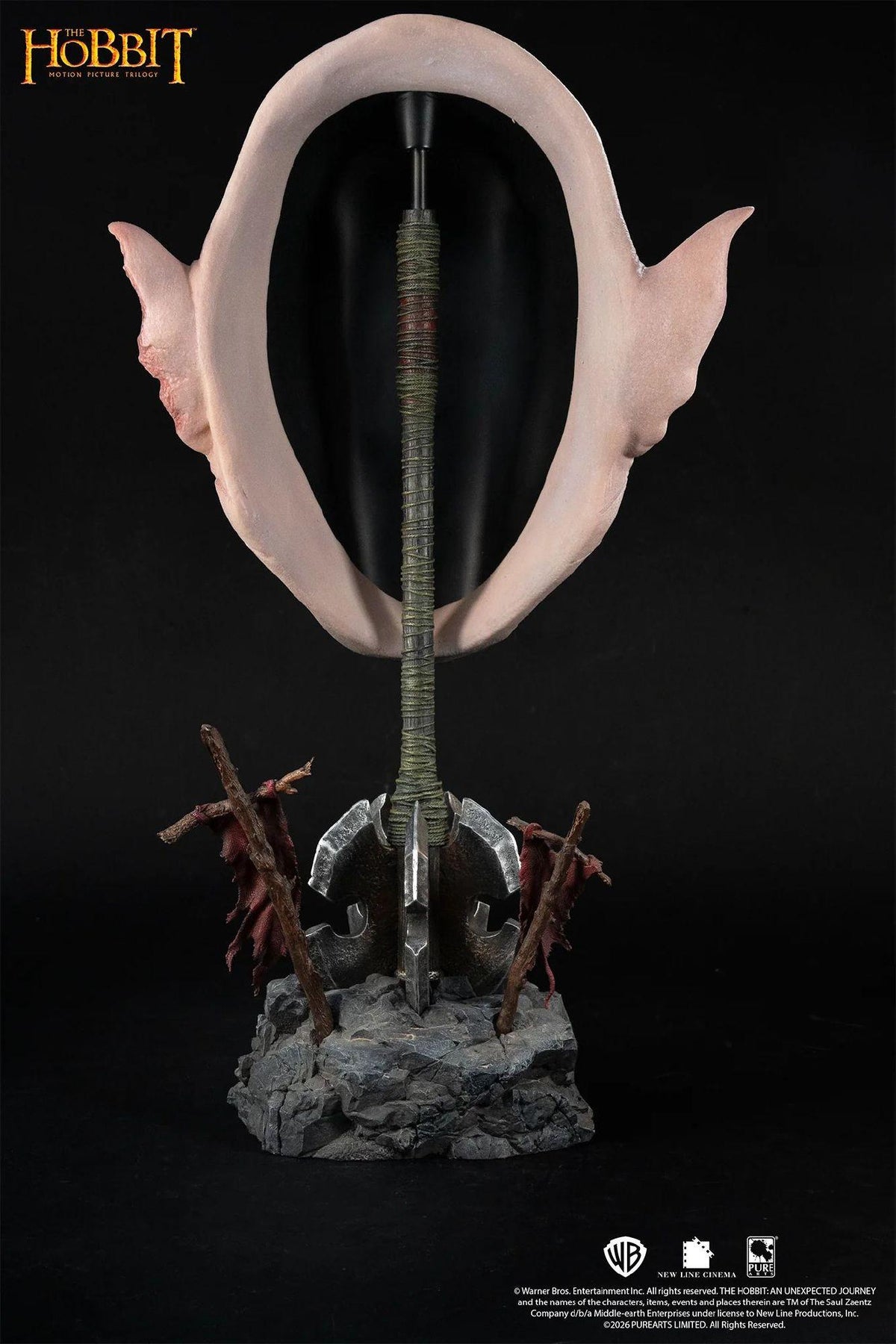 The Lord of the Rings - Azog 1:1 Scale Art Mask