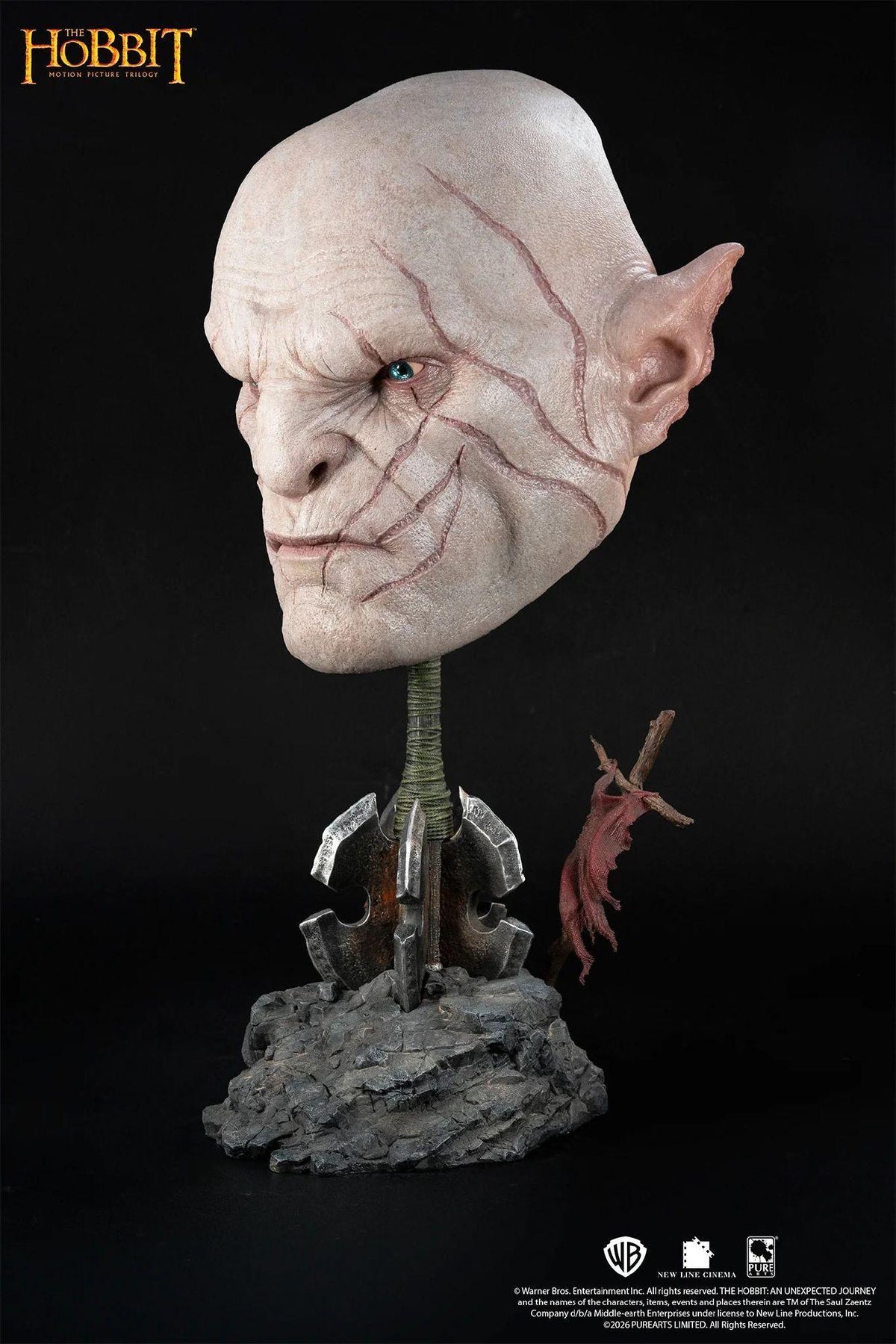 The Lord of the Rings - Azog 1:1 Scale Art Mask