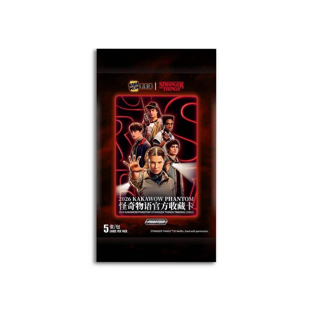Kakawow PHANTOM Stranger Things Trading Cards Booster Pack