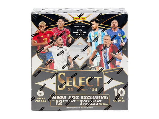 Panini Select Road to World Cup Soccer 2026 Mega Box