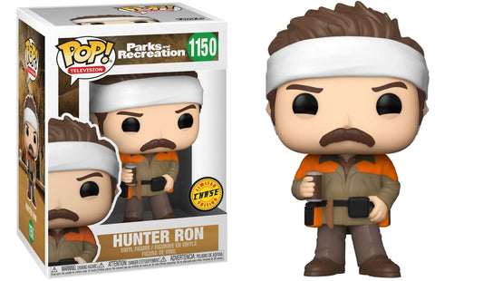 Parks and Recreation - Hunter Ron CHASE Pop! Vinyl #1150