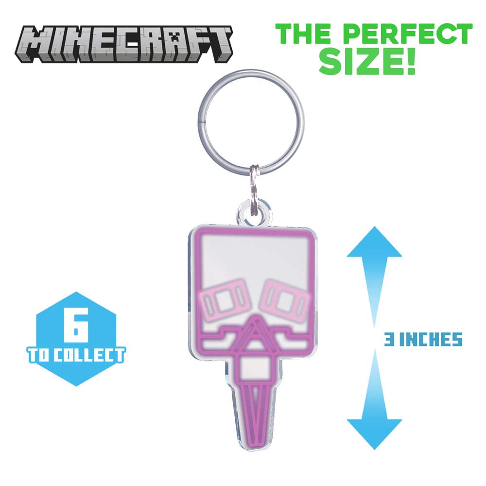 Minecraft Acrylic Hangers in Capsules