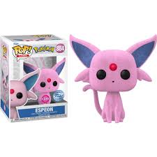 Pokemon - Espeon Flocked Pop! Vinyl #884