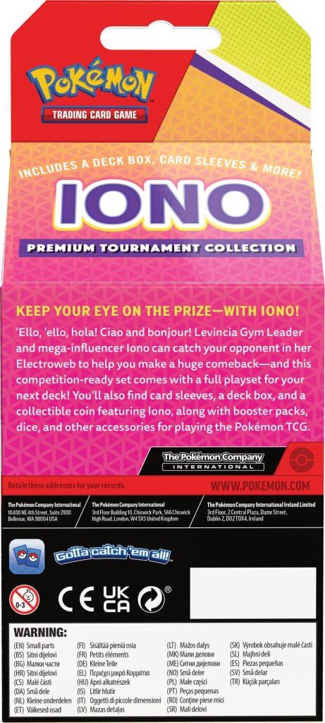 POKÉMON TCG Iono Premium Tournament Collection