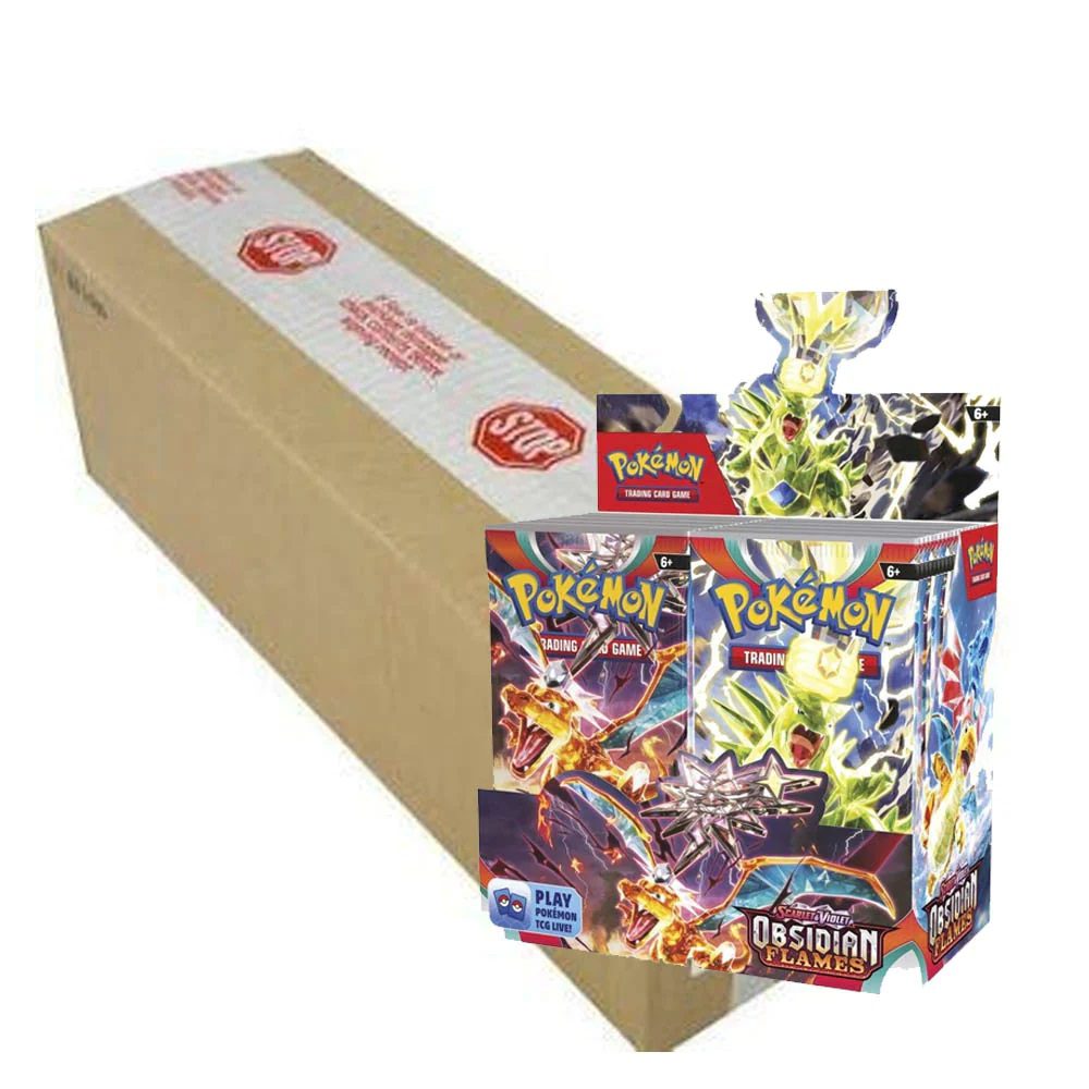 Obsidian Flames - Pokémon TCG Scarlet & Violet SV3 Booster Box Case (x6 Booster Boxes)