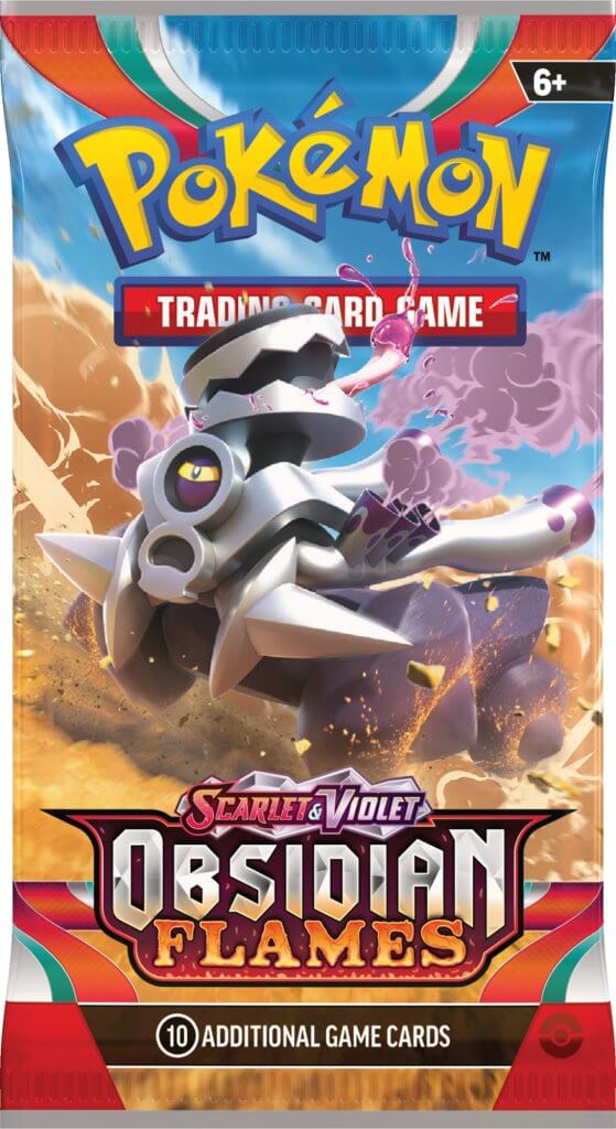 POKÉMON TCG Scarlet & Violet 3 Obsidian Flames Booster