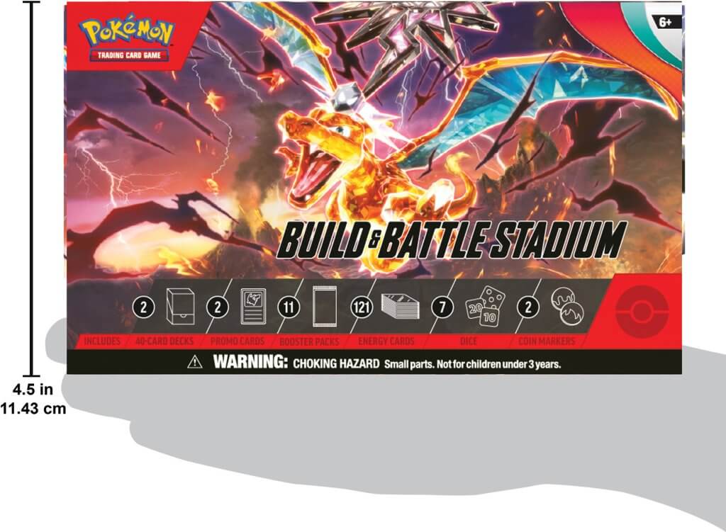 POKÉMON TCG Scarlet & Violet 3 Obsidian Flames - Build & Battle Stadium