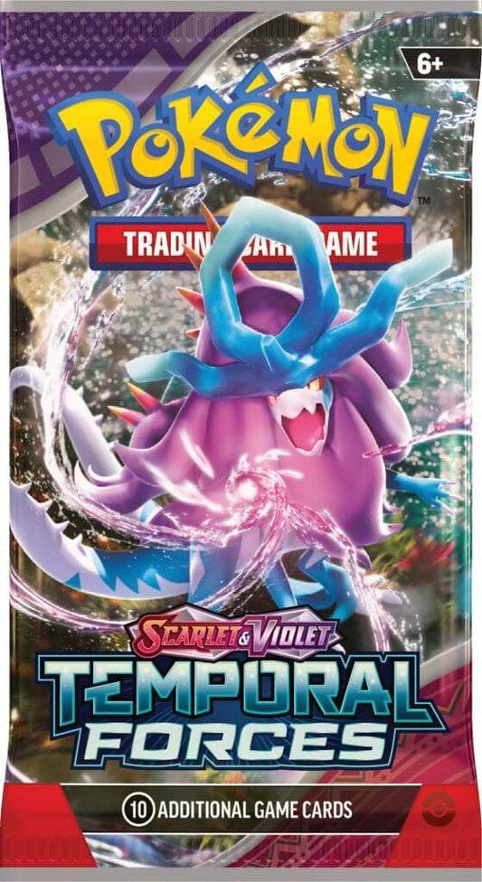 Temporal Forces - Pokémon TCG Scarlet & Violet SV05 Booster  Pack
