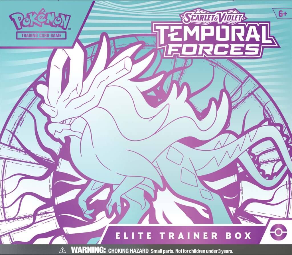 POKÉMON TCG Scarlet & Violet 5 Temporal Forces Elite Trainer Box