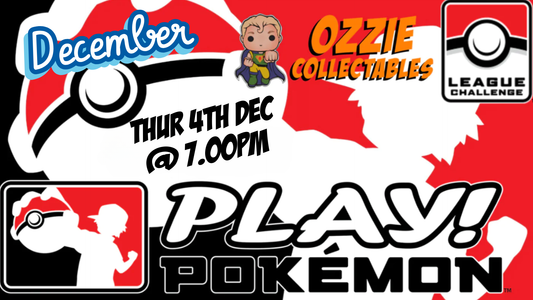 Play! Pokémon League Challenge December 4th Thursday 7pm