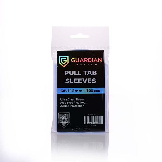 GUARDIAN SHIELD  Pull Tab Sleeves 100pk