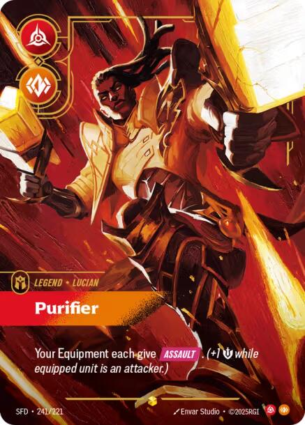Lucian - Purifier #241 Riftbound Spiritforged