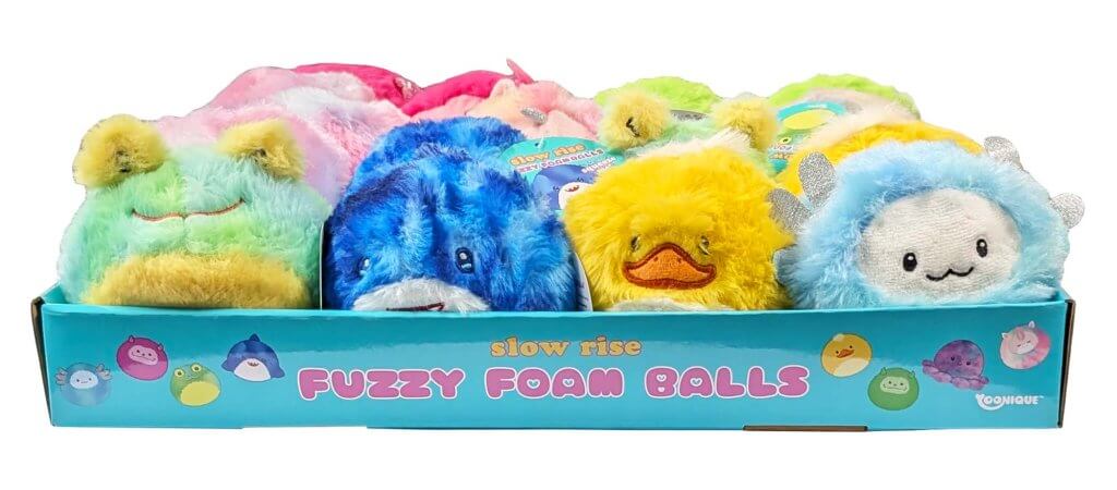 FUZZY FOAM BALLS 4" Slow Rise Fuzzy Foam Balls - Series 1