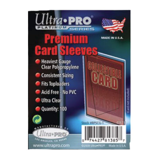 Ultra Pro - Poly Bags Platinum Card Sleeves 100 ct