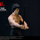 Bruce Lee - "Kali Sticks Fight" Deluxe Basement Version 30cm Statue