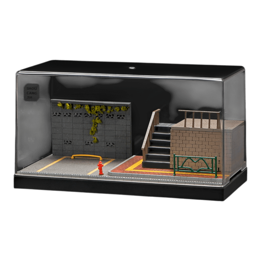 1:64 Diorama - Step by Step Parking Lot Scene