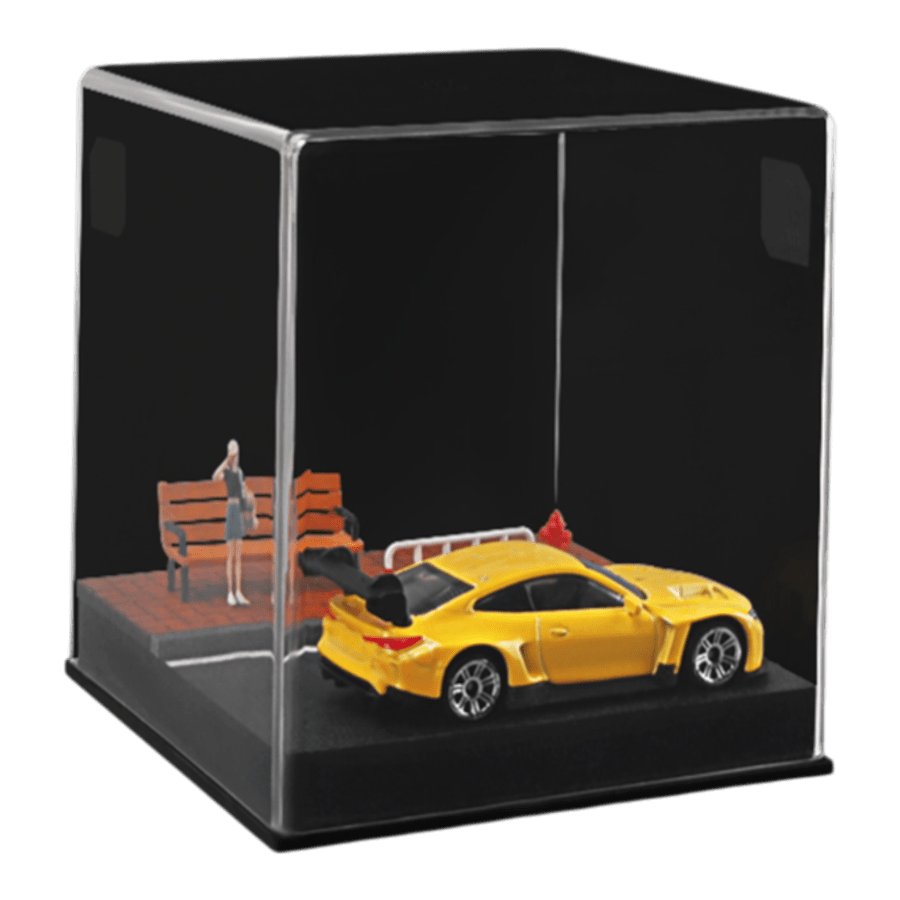1:64 Diorama - Street Orange Brick Road Scene