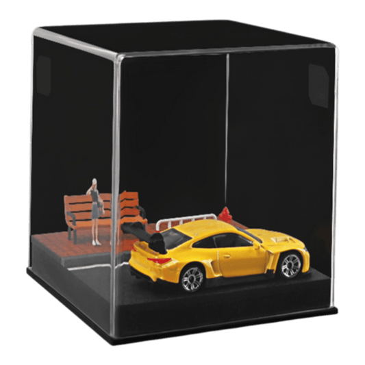 1:64 Diorama - Street Orange Brick Road Scene