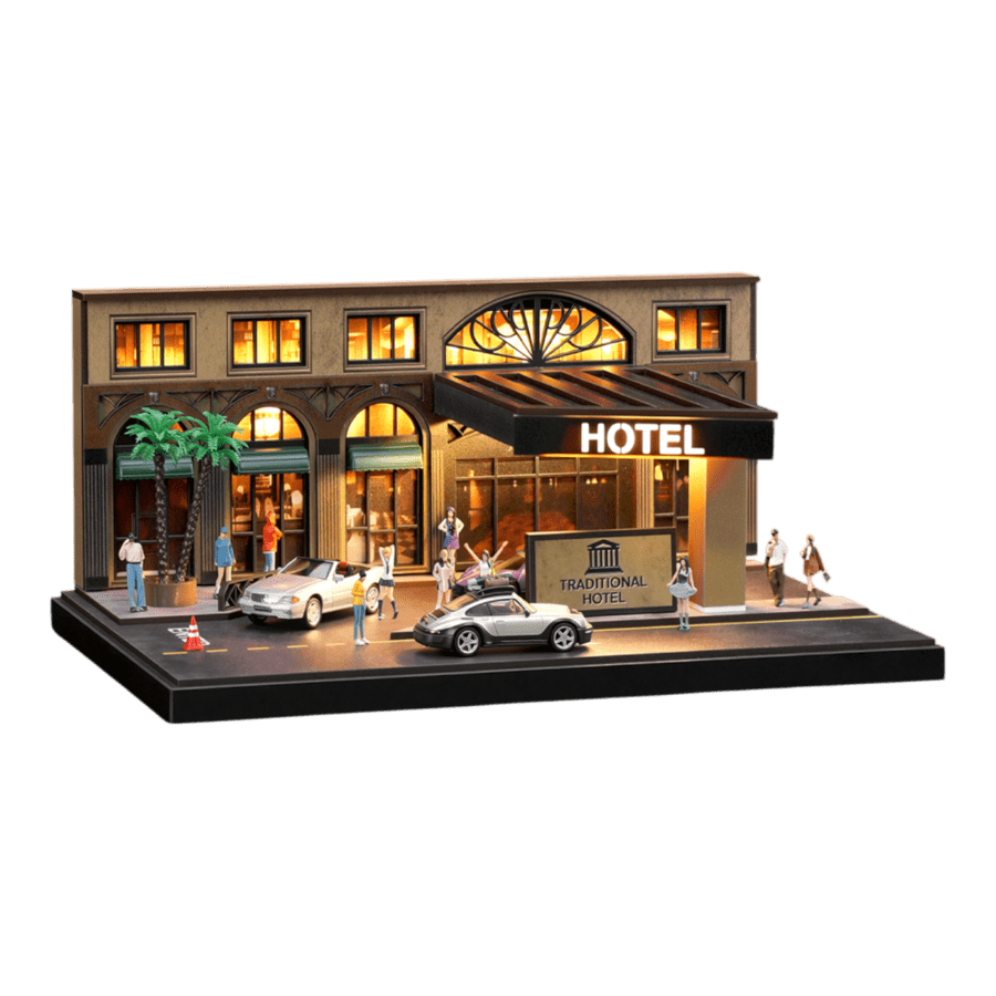 1:64 Diorama - 1:64 Mid-Century Chinese Hotel Scene