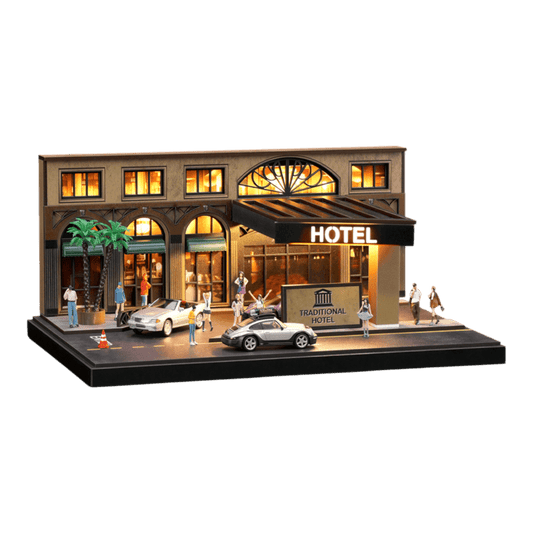 1:64 Diorama - 1:64 Mid-Century Chinese Hotel Scene