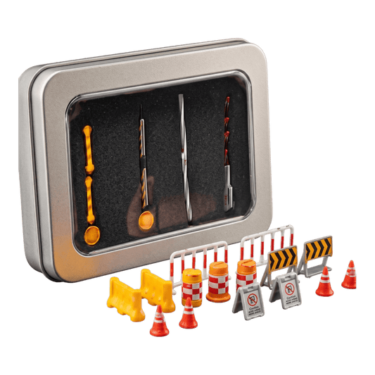 1:64 Diorama - 1:64 Roadblock Accessories (14 Piece Set)