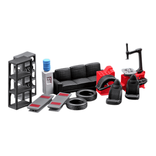 1:64 Diorama - 1:64 Repair Shop Accessories (12 Piece Set)