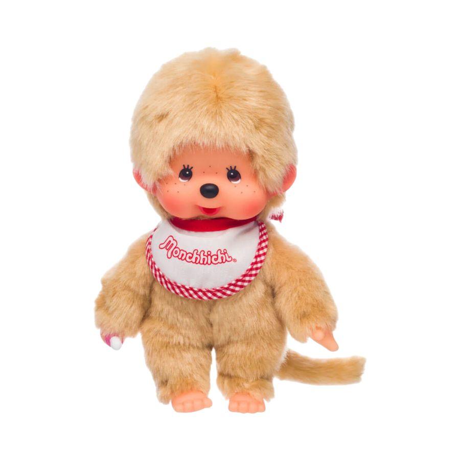 Monchhichi - Beige Boy Plush Doll