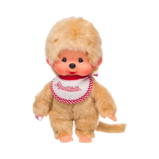 Monchhichi - Beige Boy Plush Doll